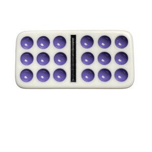 Double Twelve Dominoes Replacement Tile 9 9  Color Dot mq